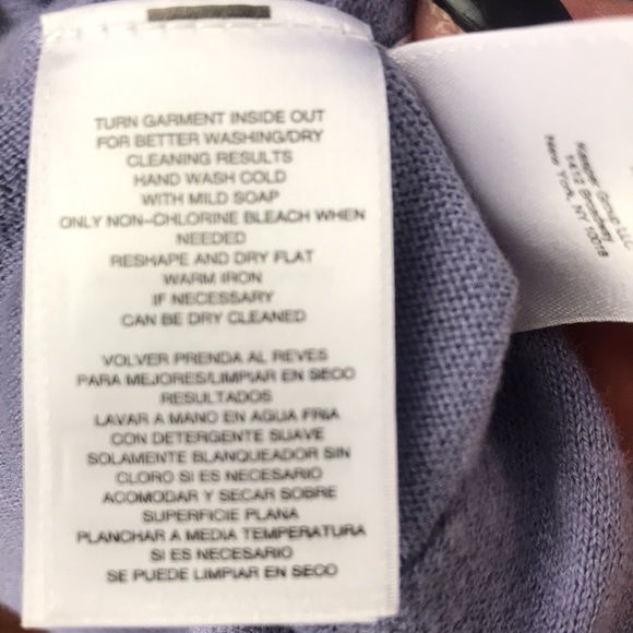 Ann Klein Asymmetrical Sweater / Poncho. - Picture 7 of 8